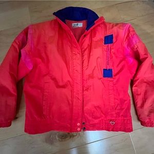OBERMEYER Vintage Winter Jacket - Neon Pink